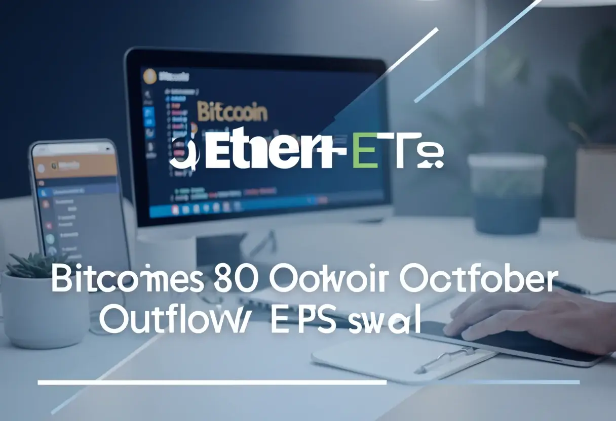 Bitcoin, Ether ETFs’ October outflows swell toward $1B